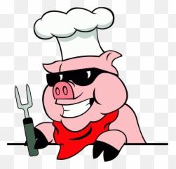 Pig Clipart Cop Pig Cop Transparent - Bbq Pig Clipart Emoji,Roast Hand Emoji
