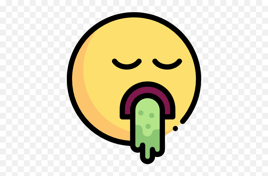 Vomiting - Vomit Svg Emoji,Emoji Vomiting