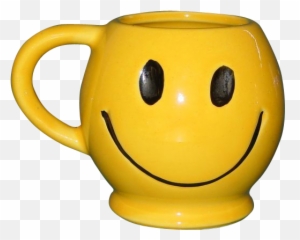 Smiley Face Coffee Cup - Smiley Coffee Cup Emoji,Emoji Mugs