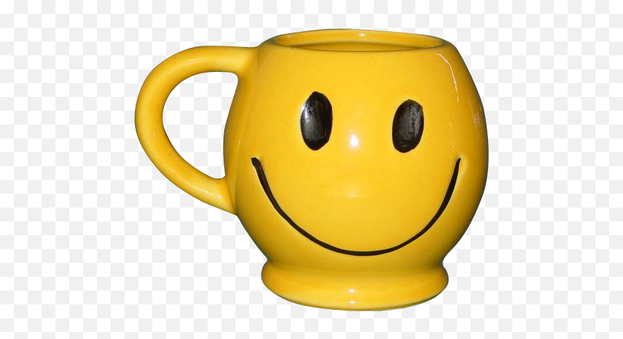 Smiley Face Coffee Cup - Smiley Coffee Cup Emoji,Emoji Mugs