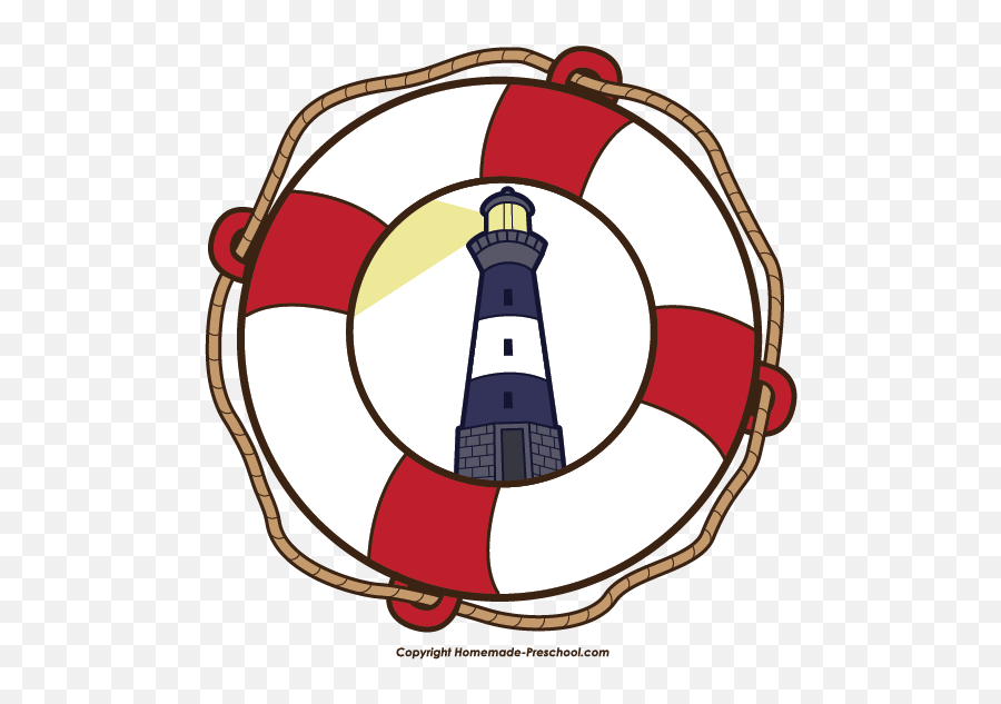 Free Lighthouse Clipart Clipartcow - Lighthouse Nautical Clipart Emoji,Life Preserver Emoji