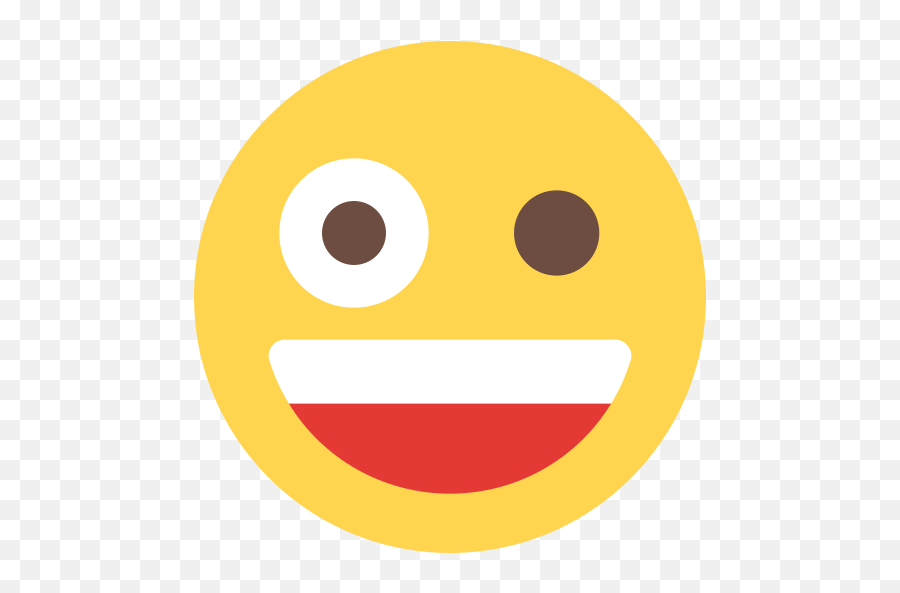 Zany - Smiley Emoji,Zany Emoji