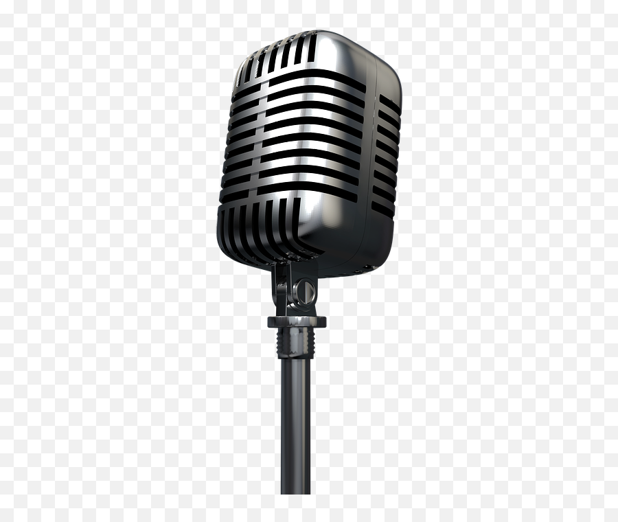 Microphone Radio Audio - Microfone Rádio Png Emoji,Stereo Emoji