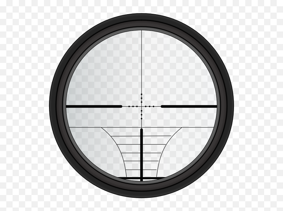 Shooting Scope - Telescopic Sight Emoji,Sniper Rifle Emoji