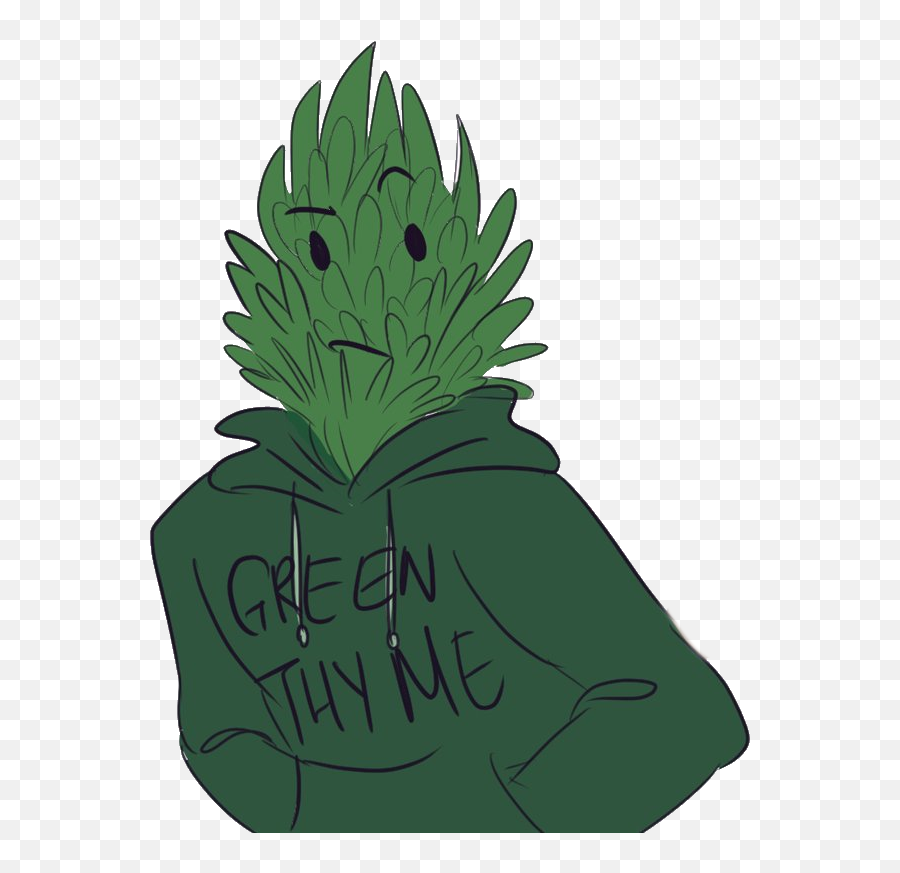 This Is The New Greenthyme The Oc - Pineapple Emoji,Herb Emoji