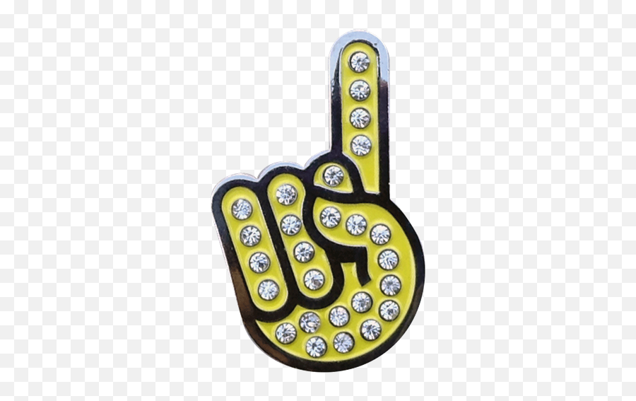 Hand Gesture Ball Marker Hat Clip - Smiley Emoji,Texas Flag Emoticon
