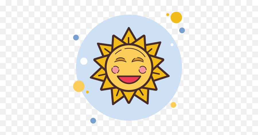 Sun Smiling Icon - Free Download Png And Vector Fleurs Dessin À Colorier Emoji,Smiling Sun Emoji