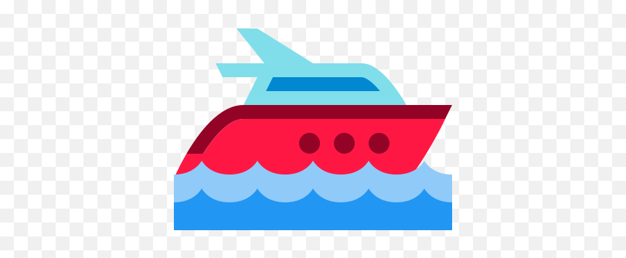 Yacht Icon - Transparency Emoji,Yacht Emoji