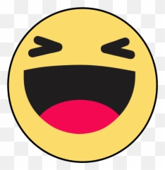 Haha Facebook Facebookemojis - Transparent Facebook Reaction Emoji Png,Facebookemojis