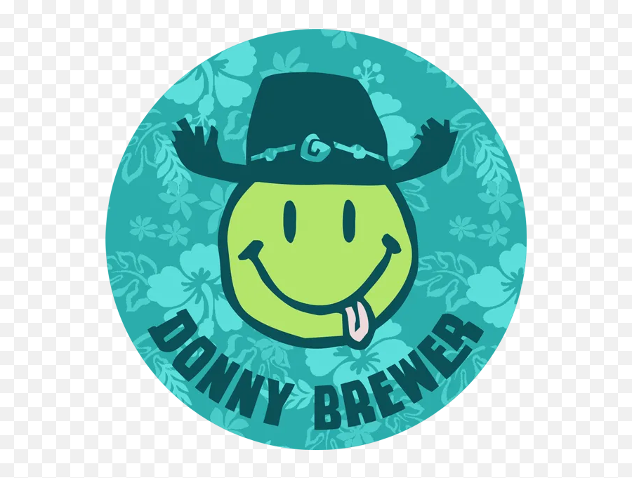Donny Smiley Sticker Zimzala Style - Smiley Emoji,Drinking Emoticon