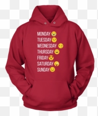 Emoji Hoodie make my week with emojis u2013 Slogan - TShirtcom Autocross Cone