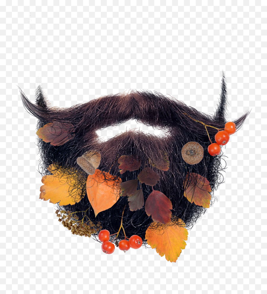 Beard Movember Autumn Leaves Freetoedit - Bat Emoji,Movember Emoji
