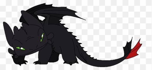 Ender Dragon Stickers For Android Ios - Animated Cute Toothless Gif Emoji