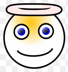 Smiley Angel Png Svg Clip Art For Web - Clip Art Emoji,Hulk Emoticon