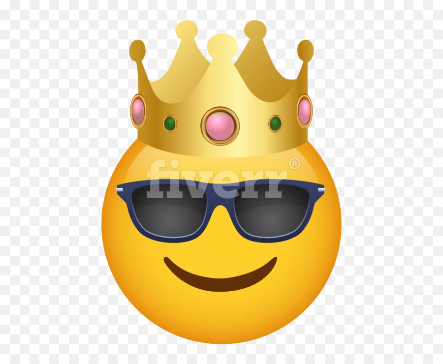Create Funny Emoticons And Emoji For Any Object - Smiley,Crown Emoji