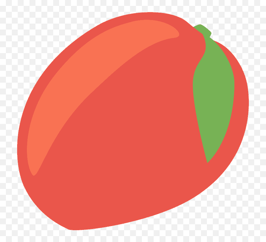 Mango Emoji Clipart - Mango Emoji Twitter,Avocado Emoji