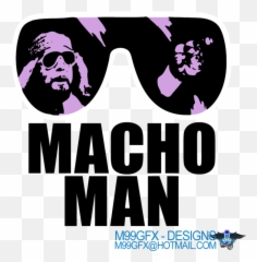 Macho Man Randy Savage 80s T Shirt Logo Psd Official Psds - Black Lives Matter Decal Emoji,Savage Emoji