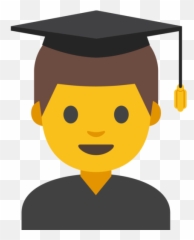 Man Student Emoji - Familia