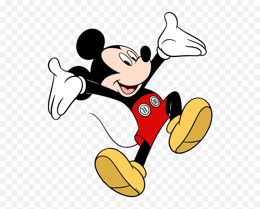 New Cheering New Relaxing New Mickey Mouse Back View - Walt Clipart Mickey Mouse Clubhouse Emoji,Mice Emoji