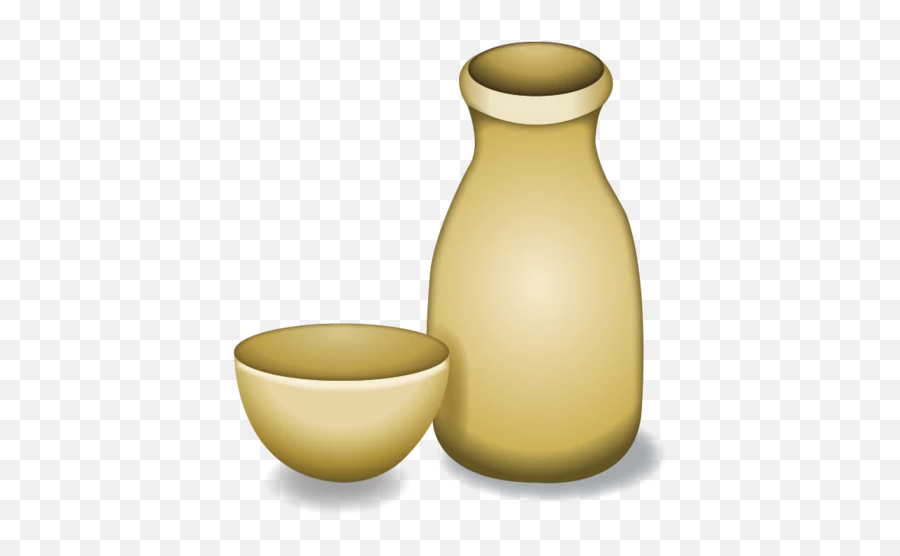 Sake Bottle And Cup Emoji - Sake Emoji Png,Country Emojis