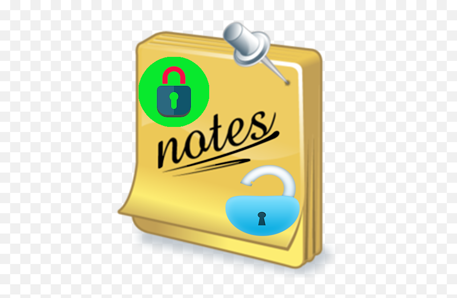Notes - Diary With Lock Language Emoji,Single Music Note Emoji