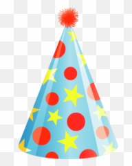 1334 Party Hat Free Clipart - Transparent Background Png Emoji