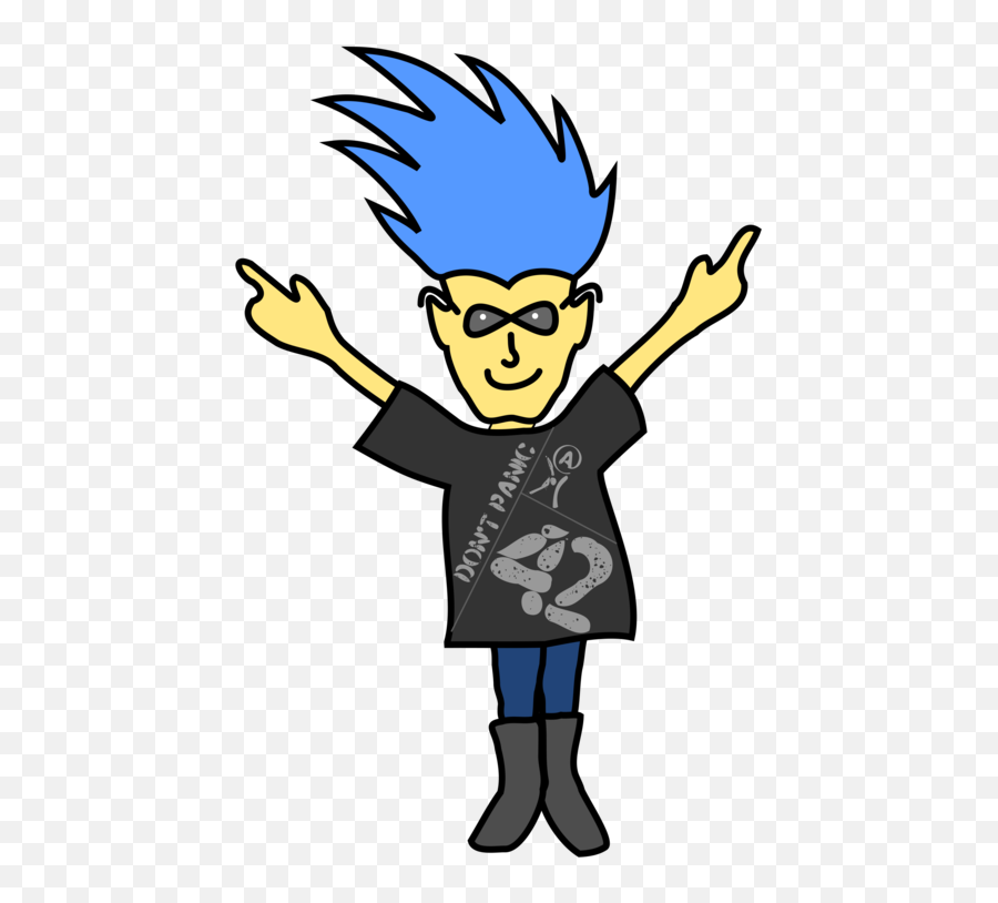 Punk Rock Png - Kartun Punk Emoji,Pin And Boy Emoji