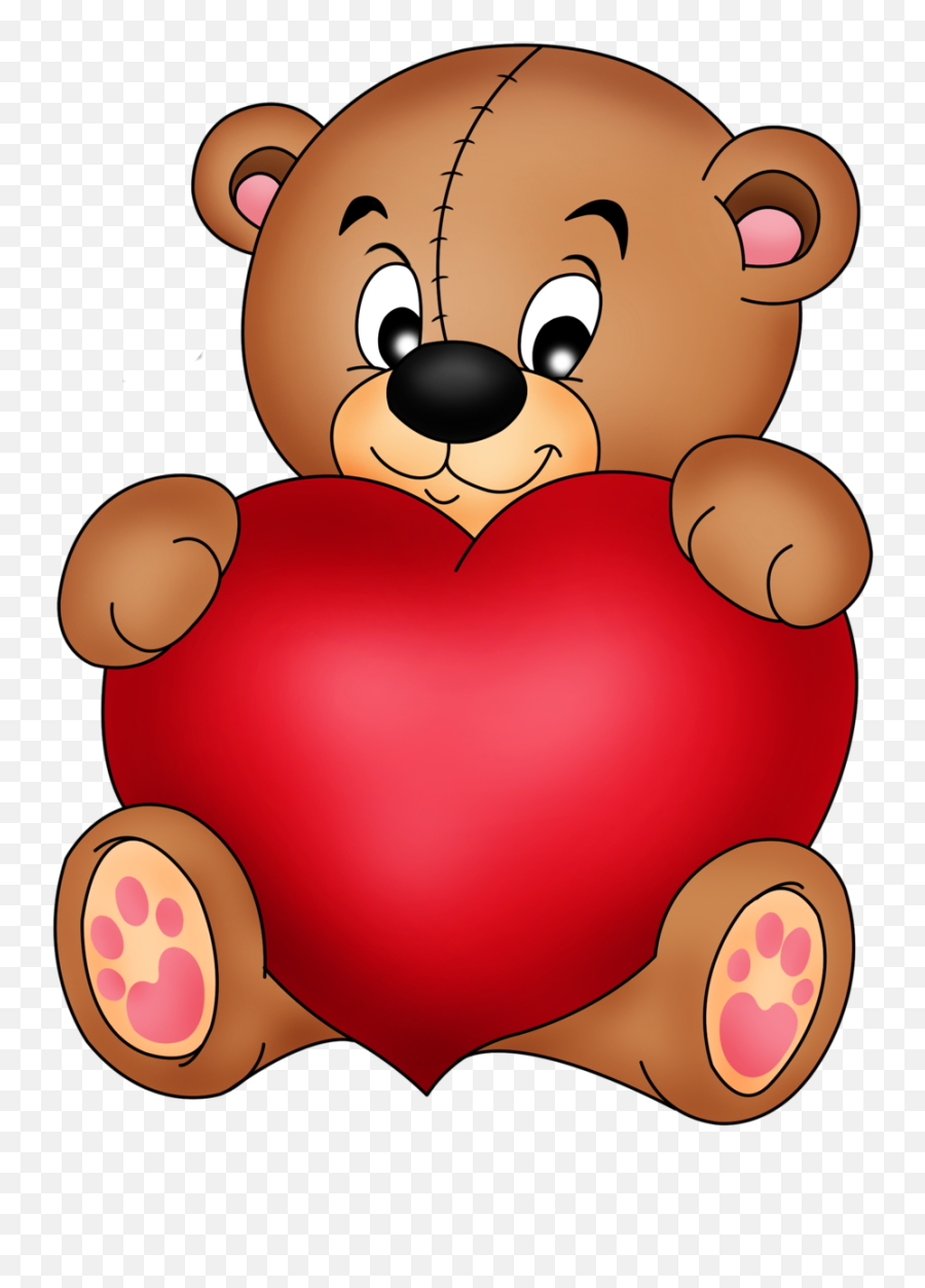 Teddy Bear - Cute Teddy Bears With Hearts Emoji,Teddy Bear Emoticon