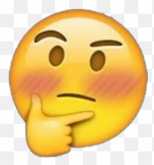 Crazy Emojis Stickers For Whatsapp - Carita Pensante De