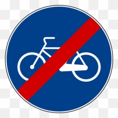 Italian Traffic Signs - Segregated Cycle Facilities Emoji