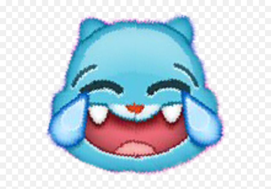Gumball Crying Emoji - Amazing World Of Gumball Emoji,Crying Cat Emoji
