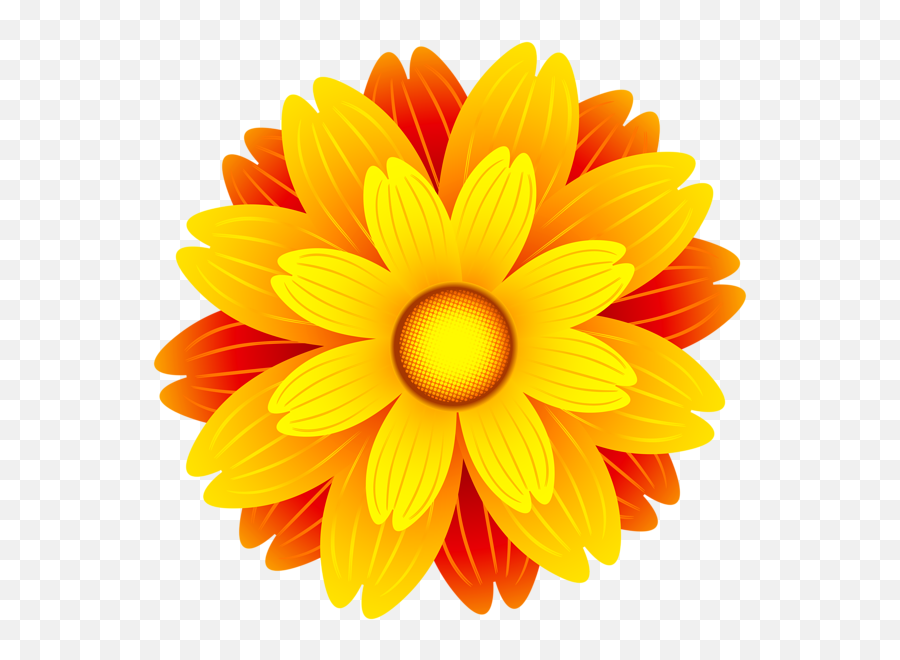 Free Transparent Yellow Flowers - Clipart Marigold Flower Png Emoji,Orange Flower Emoji