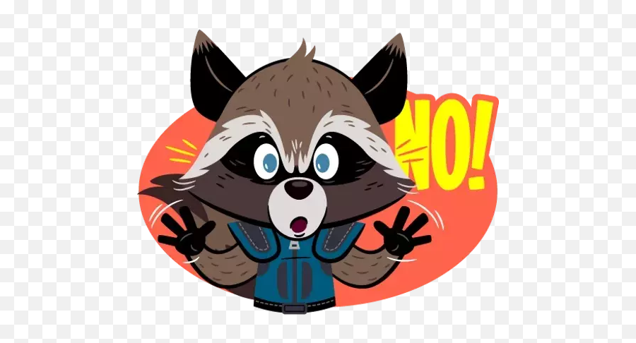 Anime Sticker For Whatsapp - Guardians Of The Galaxy Facebook Stickers Emoji,Raccoon Emoji Android