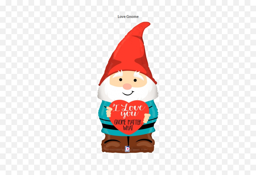 Betallic Foil Shape 34 Gnome Love - Gnome Love Emoji,Gnome Emoji