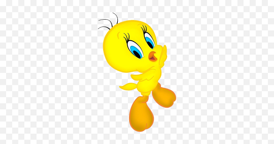 Tweety Bird - Clip Art Library Tweety Bird Png 8 Emoji,Bird Emoticon