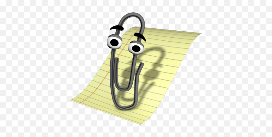 Office Assistant - Microsoft Word Paperclip Gif Emoji,Paperclip Emoji