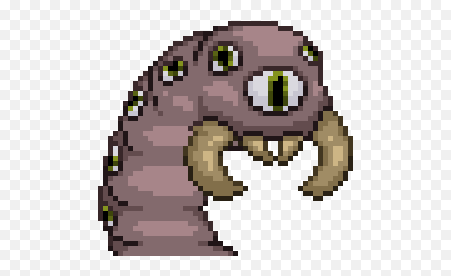 5 Kb Png - Terraria Eater Of Worlds Pixel Art Clipart Eater Of Worlds Transparent Emoji,Crab Emoticon