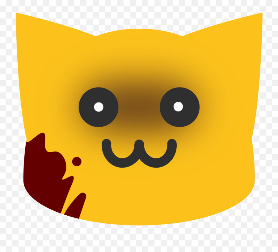 Blobs Emoji - Smiley,Snickering Emoji