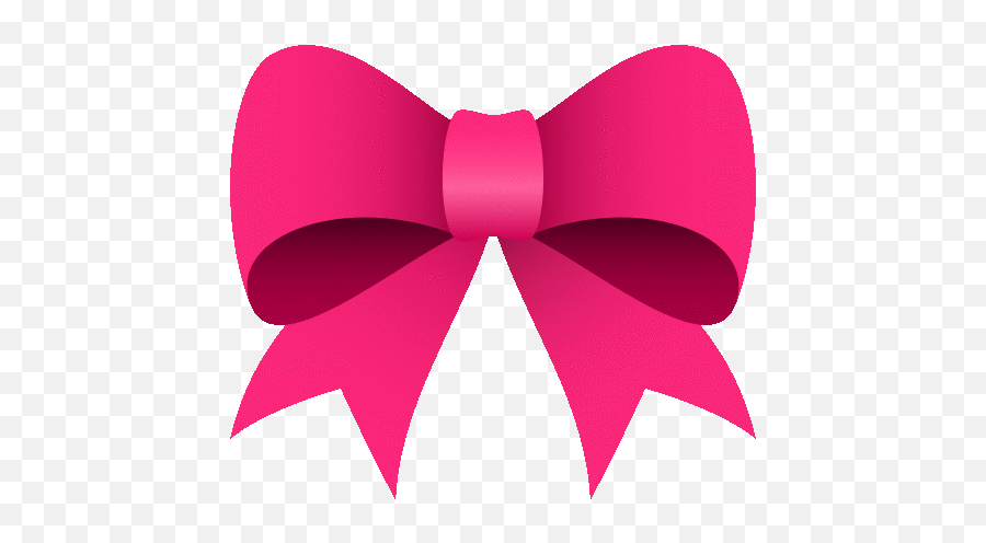 Ribbon Objects Gif - Bow Emoji,Pink Ribbon Emoji