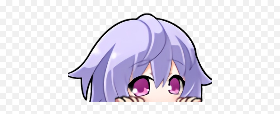 Gamindustri - Fictional Character Emoji,Peeking Emoji