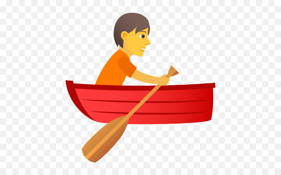 Emoji Rowing Boat Person To Copypaste Wprock - Row Boat Clipart Gif,Person Emojis