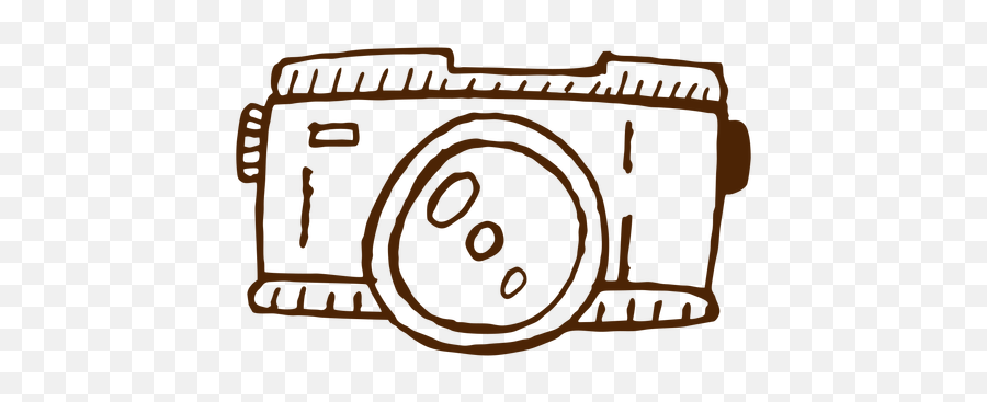 Hand Drawn Camera Icon Camping - Transparent Png U0026 Svg Transparent Hand Drawn Camera Png Emoji,Camera Emoticon