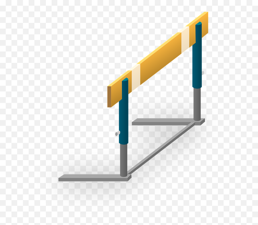 Hurdle Barrier Obstacle - Barrier Obstacle Png Emoji,Roll Safe Emoji