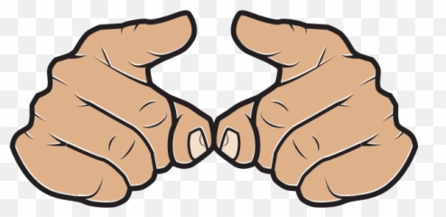 Index Fingers Hand Gesture - Paw Emoji