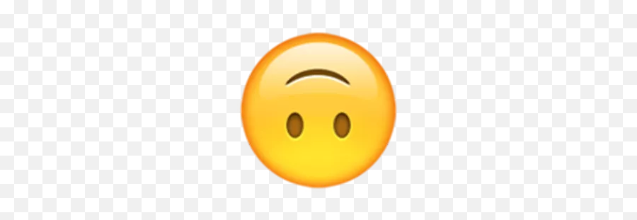 Upside - Surprised Emoji Face Gif,Upside Down Emoji