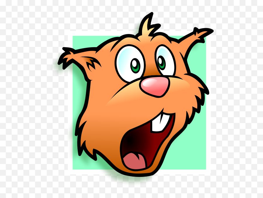 Suprised Chipmunk Cartoon - Cartoon Chipmunk Png Emoji,Goat Emoji