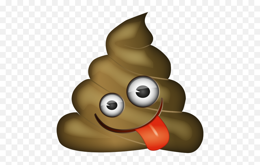 Emoji - Bull Poop Emoji,Zany Emoji