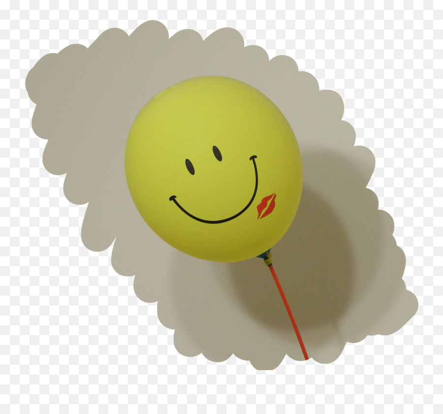 Happy Vibes Yellow Baloon Happy - Smiley Emoji,Vibes Emoji