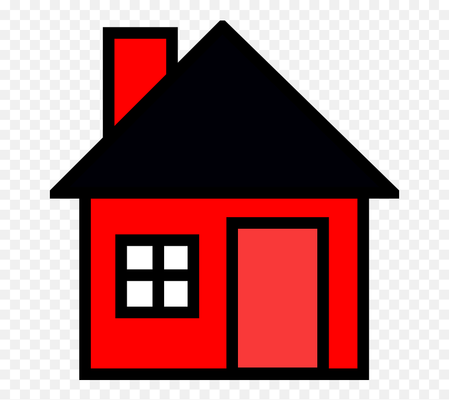 Struktur Haus Vektorgrafiken - Red House Clipart Emoji,Uu Emoticon