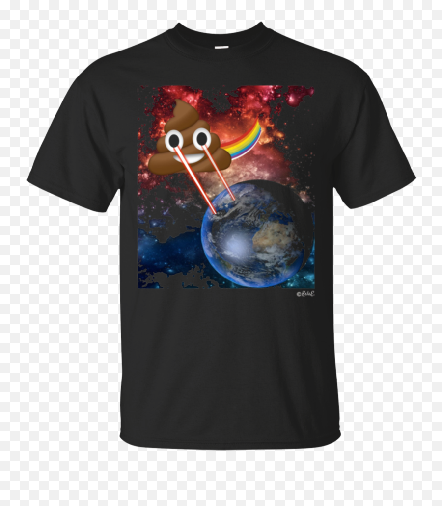 Poop Emoji T Shirt Cosmic Laser Eyes - Baby Yoda Corona Meme,Laser Eyes Emoji